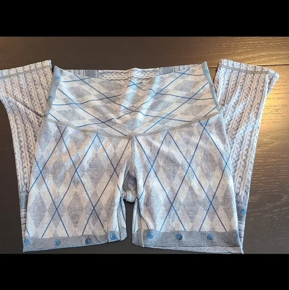 Niyama Sol Beachcomber Eleanor Crop Capri Leggings, Blue, S - Picture 7 of 7